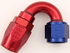 -16 150º Double Swivel Hose End - Aluminum