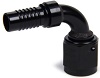 -6 90º HS-79 Hose End - Aluminum - Super Nickel Plated