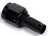 -6 Straight HS-79 Hose End - Aluminum - Super Nick Plated