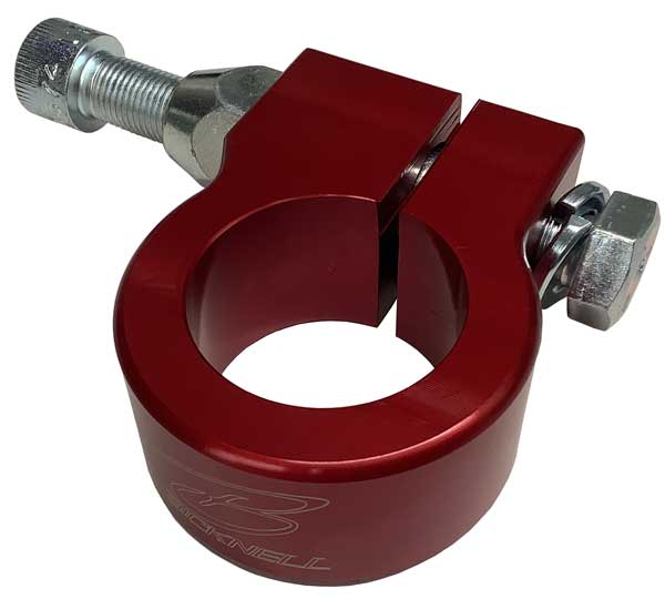 1-1/2" RIGHT FRONT SHOCK SLIDER  (RED)