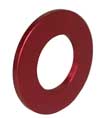 1^  ALUM. SPRING ROD WASHER  (RED)