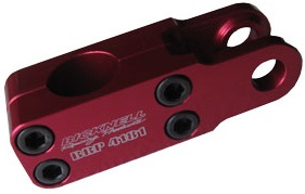 1" EXTENDED PINCH CLAMP 1/2"HOLE  (RED)