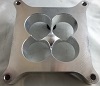 1^  PROFILED TAPER ALUM. CARB SPACER