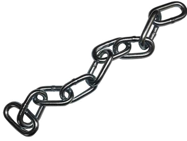 12" CHAIN ONLY FOR LEFT REAR LIMITER
