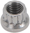 12 PT NUT  5/16^-24 STAINLESS STEEL (EACH)