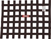 18^ x 24^ SFI RIBBON WINDOW NET   Black  D