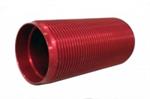 2-1/2^ COIL OVER SLEEVE 5^  - RED ANODISED -