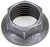 3/8^-24 F. SELF LOCKING FLANGED HEX NUT