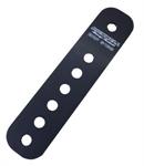 3/8^ THICK x 2^ SHACKLE PLATE (SOLD EACH)