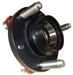 6 PIN SPRINT FRONT HUB     BLACK ANODIZED