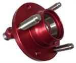 6 PIN SPRINT FRONT HUB      RED ANODIZED
