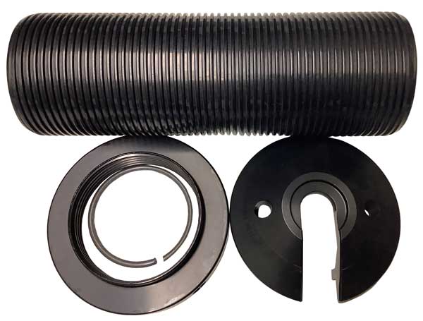 7" PRO WB ZINC PLATED SHOCK COIL OVER KIT