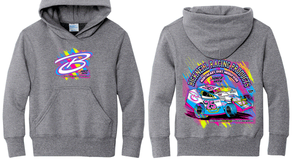 700 - GREY YOUTH HOODIE