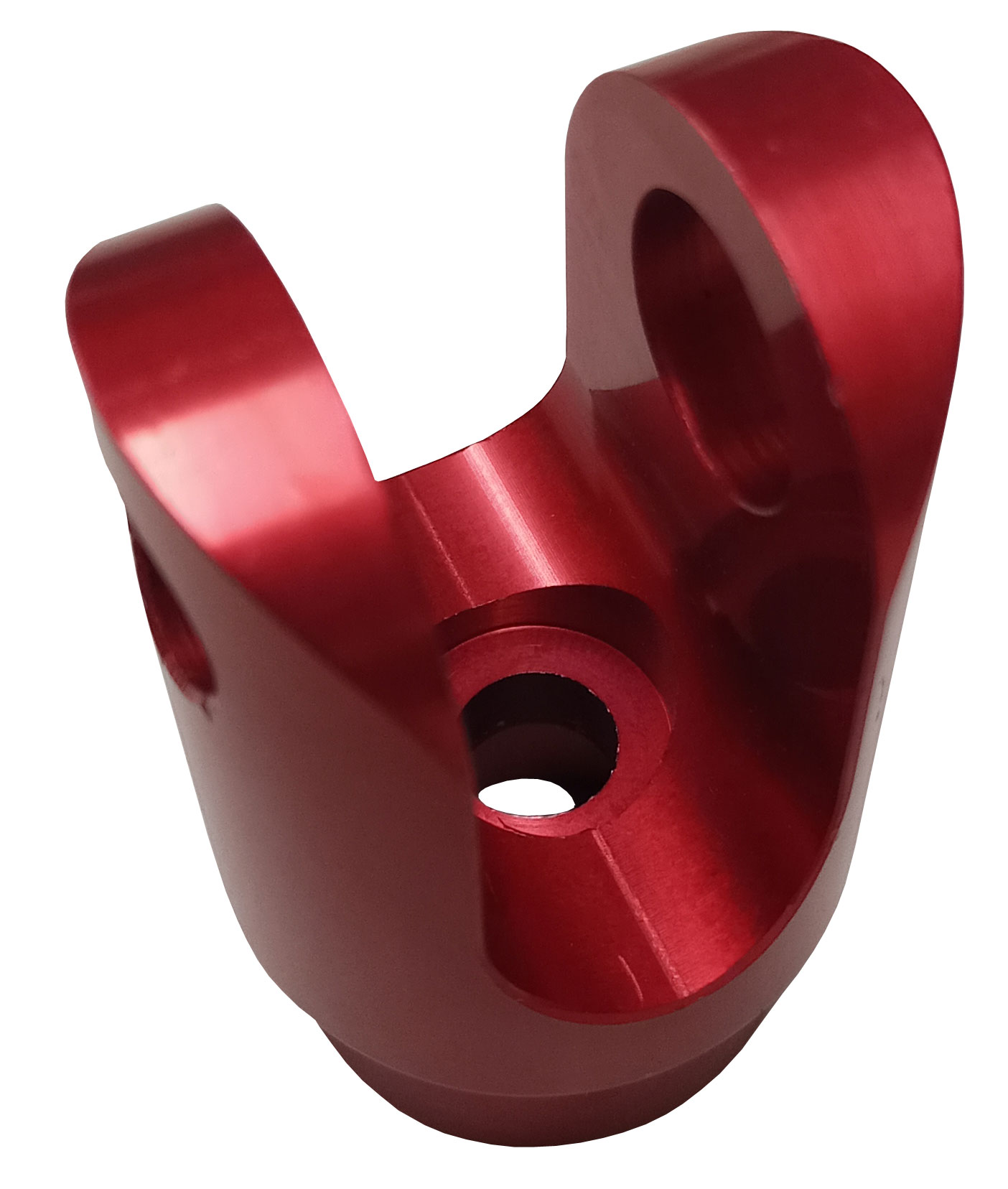 ALUM. CLEVIS   NO HARDWARE   (RED)