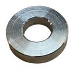 ALUM. FLAT SPACER 13/16^ OD x 3/8' ID x 3/16^ LONG.