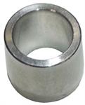 ALUM. TAPERED SPACER 1^ OD. x 5/8^ H x 3/4^ L.