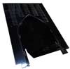 ALUMINUM HOOD BASE-SHORT SCOOP BLACK