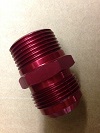AN16 FLARE to 1^ NPT MALE (RED)