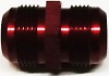 AN16 x AN16  UNION FITTING   (RED Anodize)