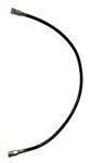 AN3 x 24^ Black Coated Heavy Duty Brake Line