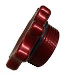 BILLET CAP REPLACEMENT FOR 563-563B * RED *