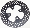 BRAKE ROTOR - DRILLED - REPLACES BRP4355