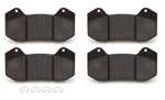 Brake Pad Set, 6712 Pad Plate, BP10, Street/Racing