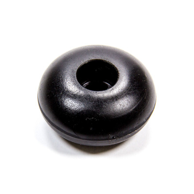 Bump Stop Puck, 2 in OD, 5/8 in ID, 1 in Tall, 95 Durometer, Polyurethane, Black