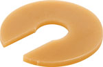 Bump Stop Shim, 1/8 in Thick, Plastic, Tan