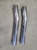 DM UPSWEPT EXHAUST PIPE  KIT STAINLESS