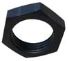 FITTING -12 AN ALUM. BULKHEAD NUT  BLACK