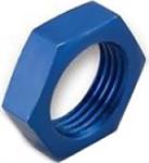 FITTING -3 AN  ALUM.BULKHEAD NUT   BLUE