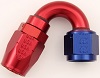 FITTING -8 AN 150 DEGREE HOSE END