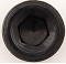 FITTING 1/2^ NPT PLUG ALLEN  BLACK ALUM