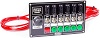 Ignition Panel Black Fused w/Start Button & Lights