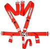 L & L 5PT HARNESS RED D