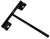 LEFT SIDE ROOF SUPPORT BLACK