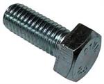 METRIC HEX  BOLT 8MM x 1.25 x 20MM - ZINC