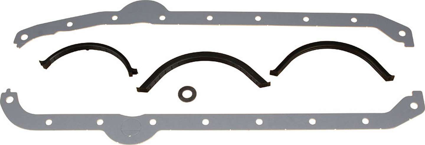 Oil Pan Gasket, Multi-Piece, Small Block Chevy