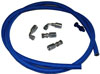 POWER STEERING PRESSURE LINE KIT (BLUE)