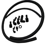 POWER STEERING RETURN LINE KIT (BLACK)