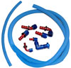 POWER STEERING RETURN LINE KIT (BLUE)