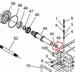 RETAINING RING FOR CORE PLUG