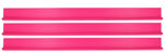 Rocker Panel, 78 in Long, Plastic, Pink, Set of 3