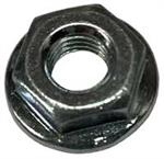 SERRATED NUT, 1/4^ F