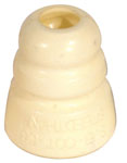 SHOCK BUMPER, WHITE MED, 2.25 Tall