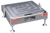 Scale Pad Leveler, 4 in Height, Aluminum,