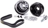 Small Block Chevy Pulley Kit, 5 Rib Serpentine