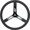 Steering Wheel, 17 in STEEL, 3 Spoke, Steel, Black