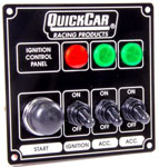 Switch Panel, 3 Toggles / 1 Momentary Button